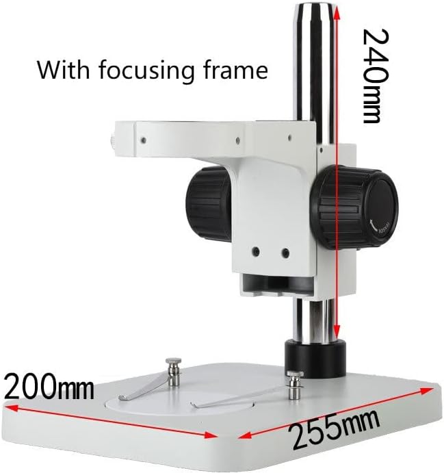 Microscopes Equipment Industrial Stereo Microscope Base Stand Processing Customized(with Bracket)