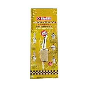 Ibili flessenschenktuit Prisma, standaard/verchroomd, roestvrij staal, zilver/bruin, 9 x 3 x 2 cm