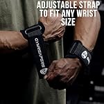 Gymreapers Weight Lifting Hooks (Pair), Heavy Duty Power Wrist Straps Hand Grip Support For Deadlifts, Pull Ups, Shrugs - Gym Gloves For Men and Women - Image 2