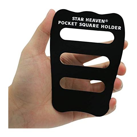 Pocket Squares Holder For Men, Best Accessories for Suits, Tuxedos,Vests and Dinner Jackets, 1Pack Assorted. Cover