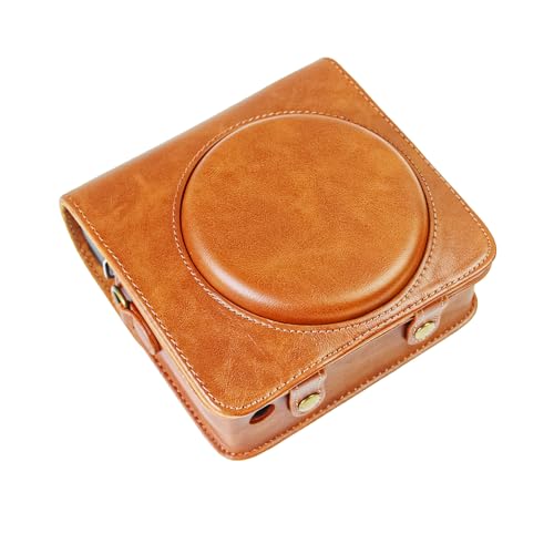 Comoda da usare: non è necessario estrarre la fotocamera dalla custodia per scattare una foto. È utile per catturare la foto perfetta ogni volta. E la tracolla può essere rimossa e regolata, rendendola più comoda da usare