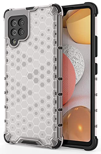 Image of Glasgow Back Case Cover Designed for Samsung Galaxy M42 5G - Transparent