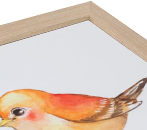 ArtToFrames 24x31 Inch Brown Picture Frame, This 1.25 Inch Custom Poster Frame is Natural Oak - Comes with Economy Acrylic and Corrugated Backing (2WOM76808-972-24x31) — view 3
