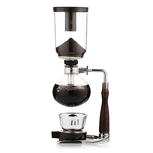 Cafetera de Sifón Manual con Capacidad 3 tazas