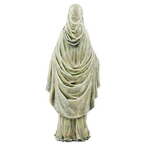 Estatua de Virgen María Bendita para Jardín 19.25 in miniatura 3