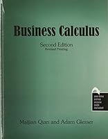 Business Calculus 1524994731 Book Cover