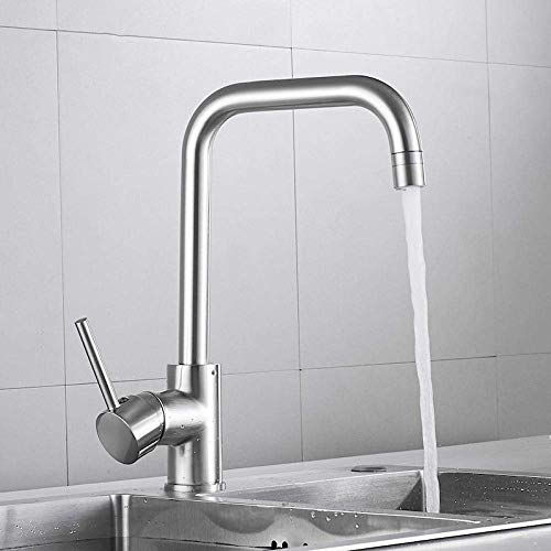 Robinet de cuisine en nickel noir mitigeur evier haut de gamme - 6
