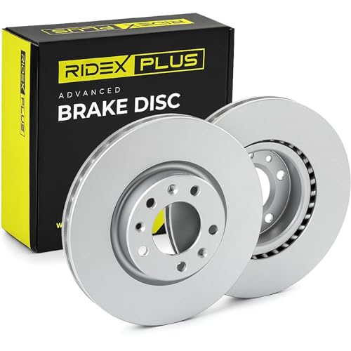 2x RIDEX PLUS Disco de freno Delantero Ø283mm Altura: 48mm Espesor: 26mm Corona de Agujeros - Ø: 108mm ventilado 82B1096P