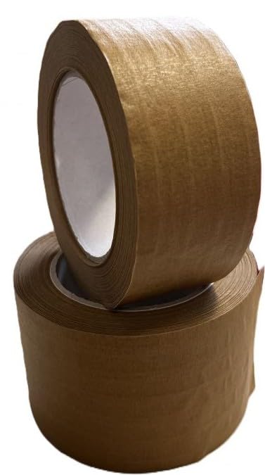 Confezione da 36 rotoli di nastro in carta color marrone rinforzato 5 fili 50mmx50mt