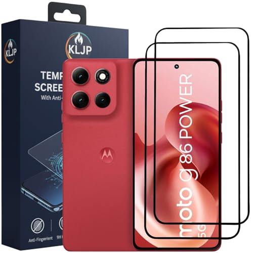 Image of Military-Grade Gorilla Tempered Glass For Moto G86 Power With Installation Kit | Edge to Edge Coverage | Black (Pack Of 2)