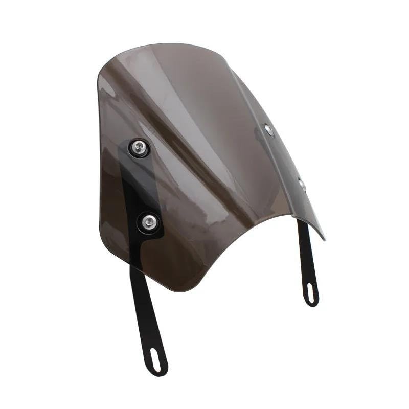 Déflecteur de vent moto universel pour phare rond 5-7 pouces et pare-brise ABS