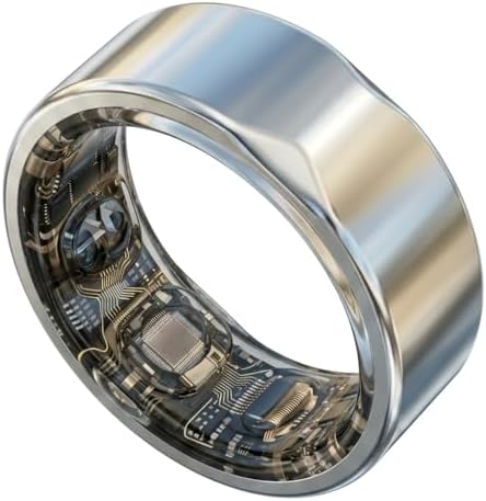 ECLIPSE Smart Ring AI in titanio e acciaio