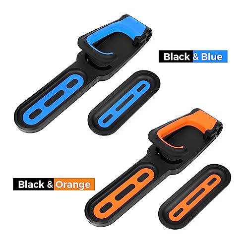 Estante de almacenamiento vertical ajustable para bicicleta en pared de garaje 7