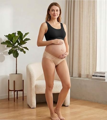 Image of Maternity Panties | 2 Pack Maternity Underwear Under The Bump