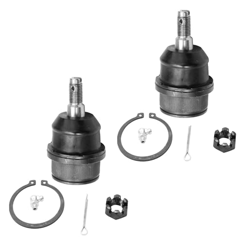 Image of Detroit Axle - 6pc Front End Control Arms Kit for Jeep 2008-2012 Liberty, 2007-2011 Dodge Nitro, 2 Upper Control Arms & Ball Joint 2 Lower Ball Joints 2 Sway Bars Replacement