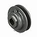 Browning 1VL25X5/8 Variable Pitch Sheave, 1 Groove, Finished Bore, Cast Iron Sheave, for 3L Section Belt