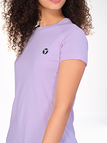 Image of TECHNOSPORT Women's 100% Polyester Regular Fit T-Shirt