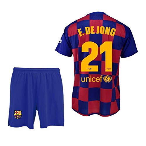 Conjunto Camiseta y pantalón 1ª equipación FC. Barcelona 2019-20 - Replica Oficial...
