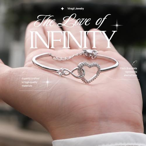 Image of To My Daughter Bracelet From Mom And Dad With Heartfelt Message & Elegant Box, Valentines Gifts For Daughter, Jewelry Gift For Daughter From Mother and Father On Birthday, Graduation