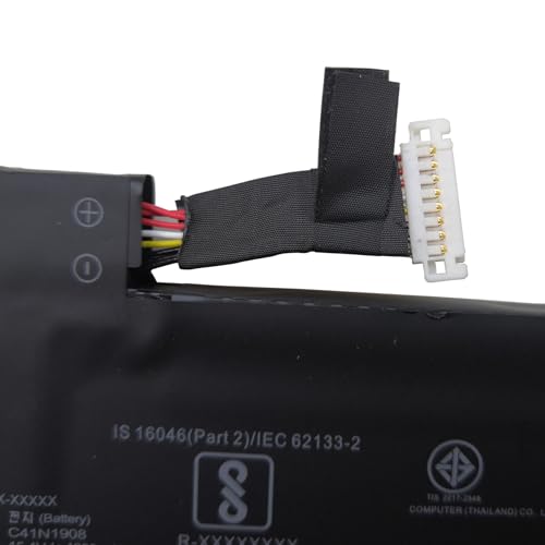 Image of C41N1908 Battery 76Wh 4940mAh Replacement for Asus ROG Zephyrus G14 GA401 GA401IV GA401IH GA401II GA401IU Series C41PQ05 4ICP4 /59 /134 0B200-03610000 0B200-03610100 0B200-03610200 15.4V