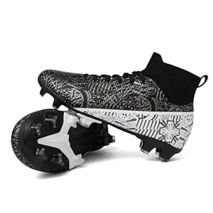 Kids Soccer Cleats Boys Girls Football Cleats Turf Soccer Shoes AG/FG