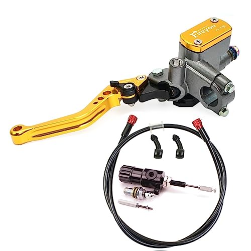 Levier de frein moto hydraulique Gold A et maître-cylindre pour Dirt Pit Bike