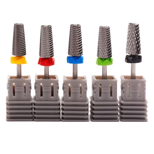 Kit eléctrico 5 en 1 para uñas con puntas de acero miniatura 4