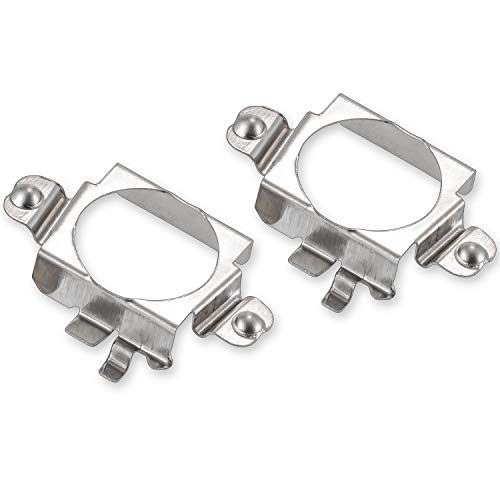 KATUR H7 Porte-adaptateurs LED Supports de retenue Base de Douille pour Ampoule de Phare H7 LED pour Mercedes Ford Mercedes Nissan Qashqai MK6 Jetta Audi A3 A4L A6L (Pack de 2)