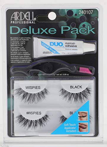 Ardell Deluxe Pack Wispies Lashes Black