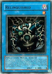 Amazon.com: Yu-Gi-Oh! - Relinquished (DB1-EN015) - Dark Beginnings 1 -  Unlimited Edition