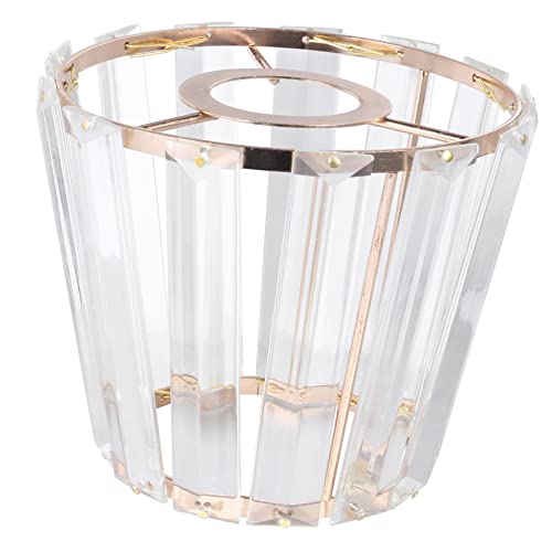 GATHINESS クリスタルランプシェード ランプシェード 壁 ライトカバー 天井 ランプシェード レトロ ランプシェード 傘のみ ランプカバー 交換 シーリングライトカバー 錬鉄製の壁ランプシェー