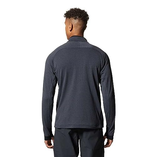Image of Mountain Hardwear Men's Polartec Power Grid Half Zip Jacket | Stylish and Warm Jacket for All Outdoor Adventures