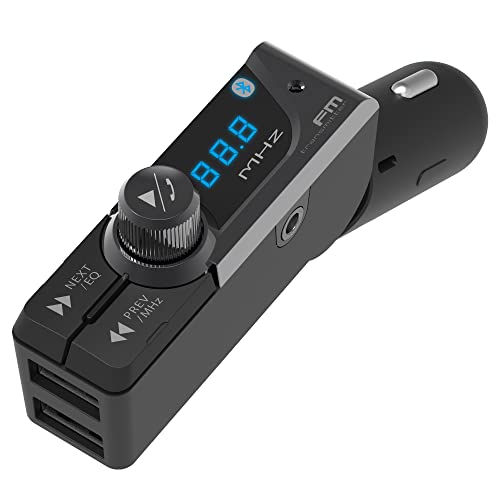 AUXo/USB×2|[g/ʘb/px߂ȂǑ@\Bluetooth FMgX~b^[̃X݌v^Cv NKD-230