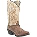 Laredo Womens Myra Cowboy Boots Leather Sand/White 8.5 W