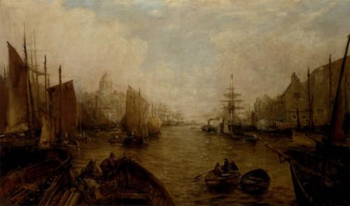Oeuvre d'impression Expédition sur la Tamise William Edward Webb de qualité