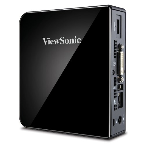 Image of View Sonic VOT125-02 PC Mini Intel ULV Celeron SU2300 1.2GHz; 2GB RAM; 250GB HD; HDMI; VESA Mount; Win 7 Home Premium