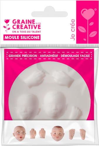 Moule en silicone Bébé pour créations FIMO