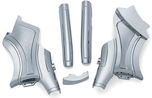 Kuryakyn 5195 Motorcycle Accent Accessory: Neck Cover for 2014-19 Indian Motorcycles, Chrome