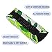 Burbuja Watercolor Lime Slices Headband for Women Men, Non Slip Stretchy Headband Moisture Wicking Fashion Sweatband for Workout Yoga Sports Helmet Friendly