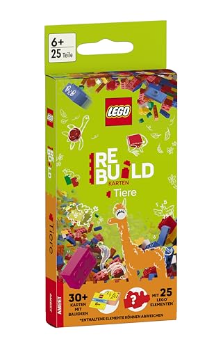 LEGO® - Rebuild Karten - Tiere: mit LEGO-Elementen