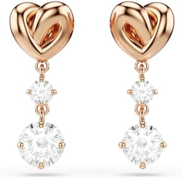 Swarovski Lifelong Heart Necklace, Earrings, and Bracelet Crystal...