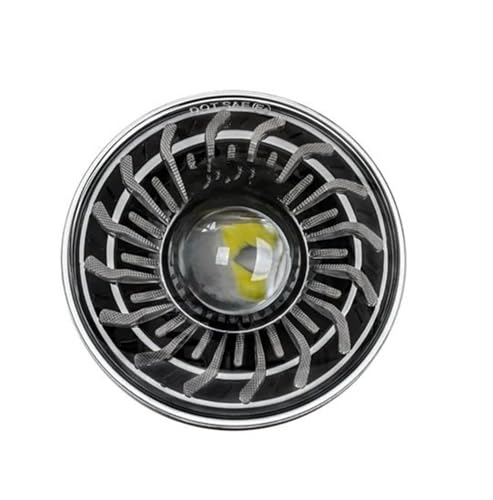 Phare LED DRL 5.75 pouces avec antibrouillards ambre et blanc pour moto Hunter Cub CT125