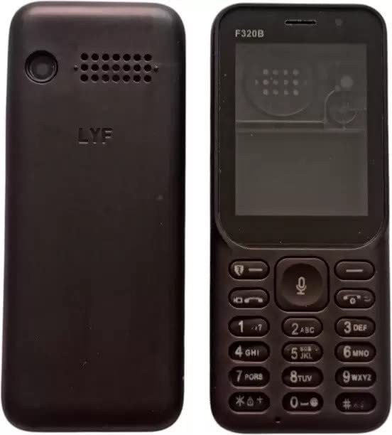 Giffen Full Mobile Panel Compatible for JIO Lyf F320B Keypad Phone Front and Back Full Body Panel (Black)-image-41