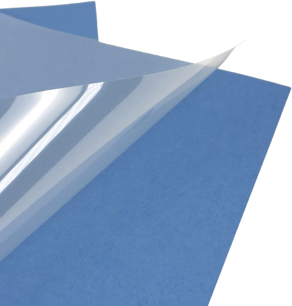 Rayson Couvertures de reliure thermique 1/4" Bleu Format lettre pouvant contenir 55 feuilles 1/4" 25 pcak bleu