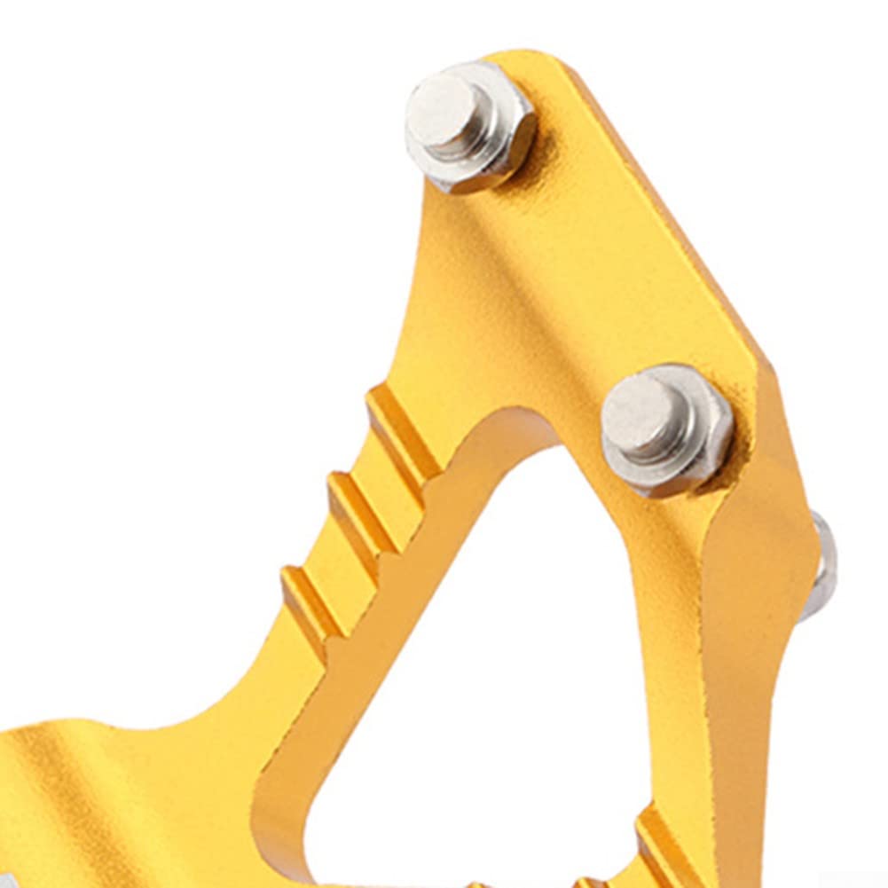 Pedal de liberación rápida para ciclismo, herramienta de bicicleta ampliada, antideslizante, ultraligera, aleación de aluminio, rodamientos sellados DU para plegable bicicleta de montaña (negro)