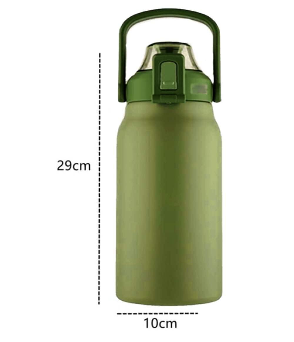 ProBytes Thermal Water Bottle, Stainless steel Infuser Bottle, 32oz Sports Bottle with Portable Handle - Image 4