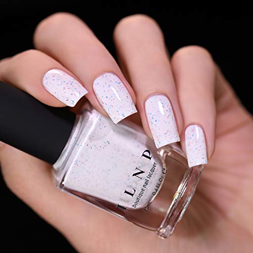 Image of ILNP Liberty - Creamy White Speckled Nail Polish