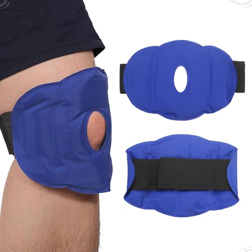 2 Bolsas Gel Termica Compressa Terapêutica Quente Bolsa de Gelo para Joelho