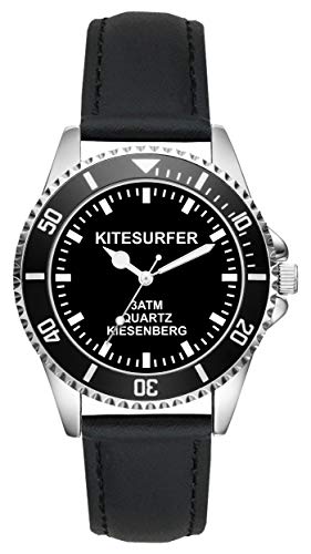 KIESENBERG Kitesurfer Geschenk Artikel Idee Fan Uhr L-2416