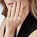Cicy Bell Womens 18k Gold Plated Initial Statement Rings Bold Letter Personalized Initial Stacking Rings